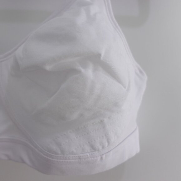 Playtex 18 Hour Ultimate Shoulder Comfort Wireless Bra White Size 44DDD 4693 - Picture 3 of 6